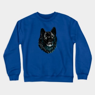 Black Wolf Crewneck Sweatshirt